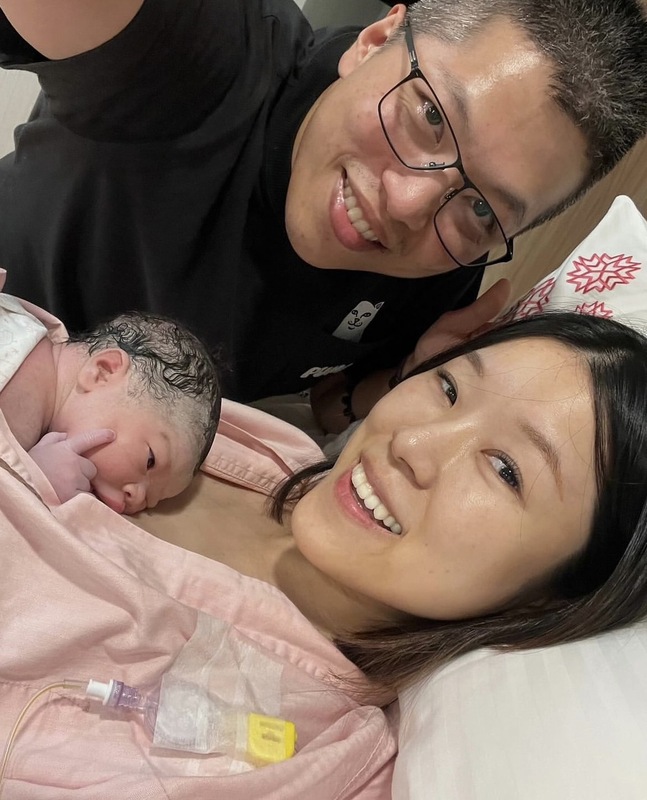 Ken昨日宣布寶貝女兒Leia平安出生。 圖：翻攝自Ken IG