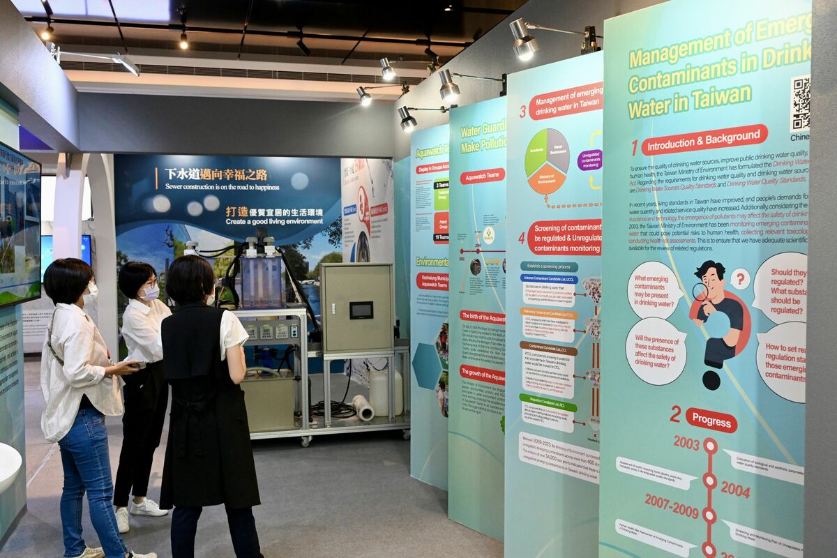 國際水協會展覽會。 圖：高雄市政府/提供