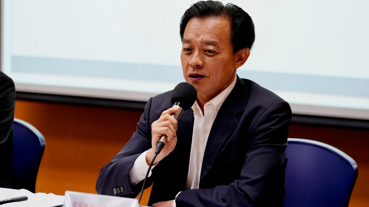 文化大學新聞系教授莊伯仲。 圖：中華民意研究協會/提供（資料照）