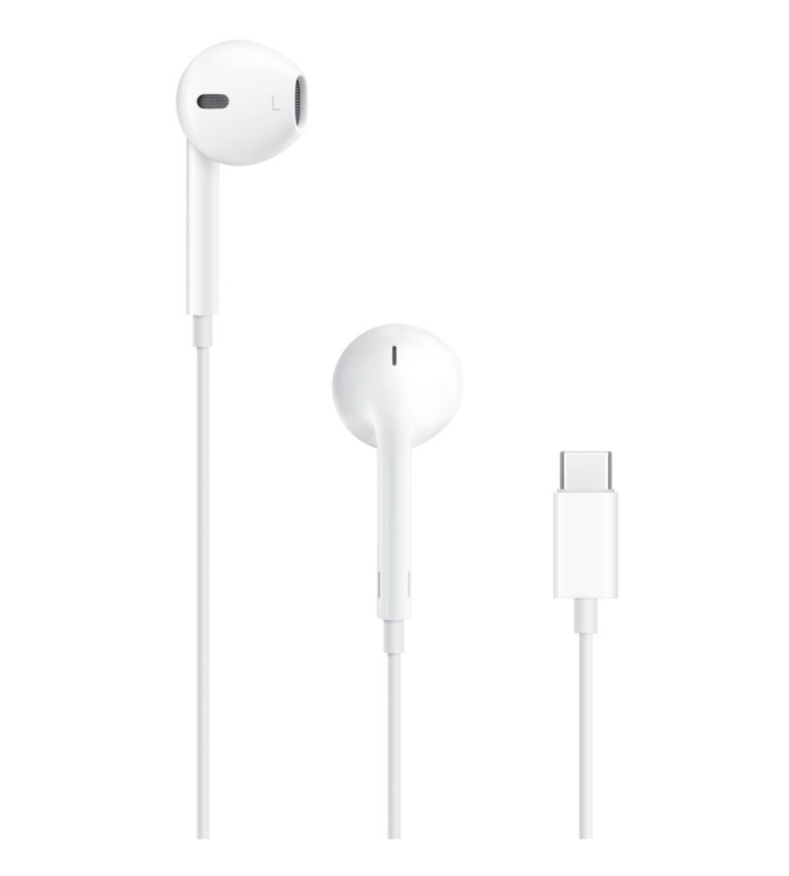 蘋果新上架Type-C版的EarPods，售價僅590元，且支援Apple Music無損音樂。 圖：翻攝自蘋果官網