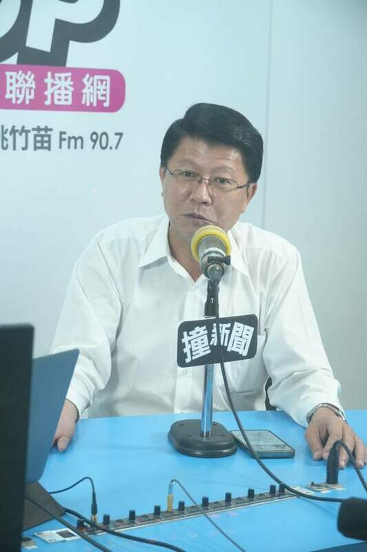 侯友宜競選辦公室組織副召集人謝龍介。 圖：《POP撞新聞》/提供