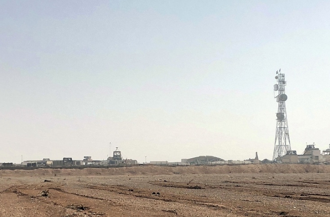 位於敘利亞南部的坦夫美軍基地。 圖 : 翻攝自環球網