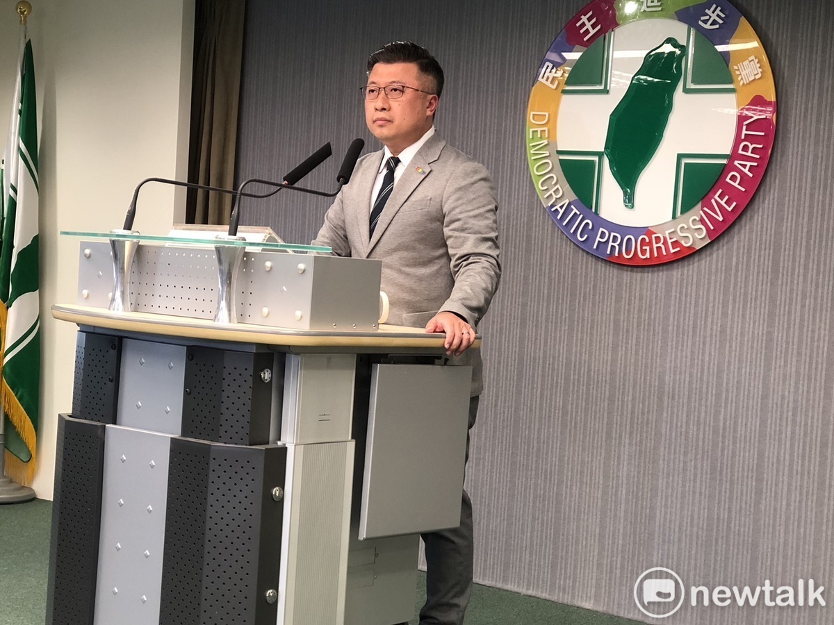 民進黨發言人張志豪。（資料照片） 圖：謝莉慧/攝