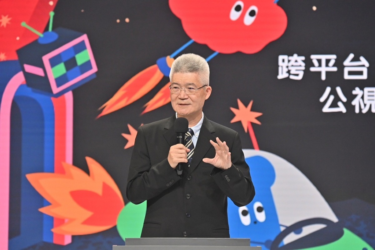公視董事長胡元輝。 圖：行政院提供