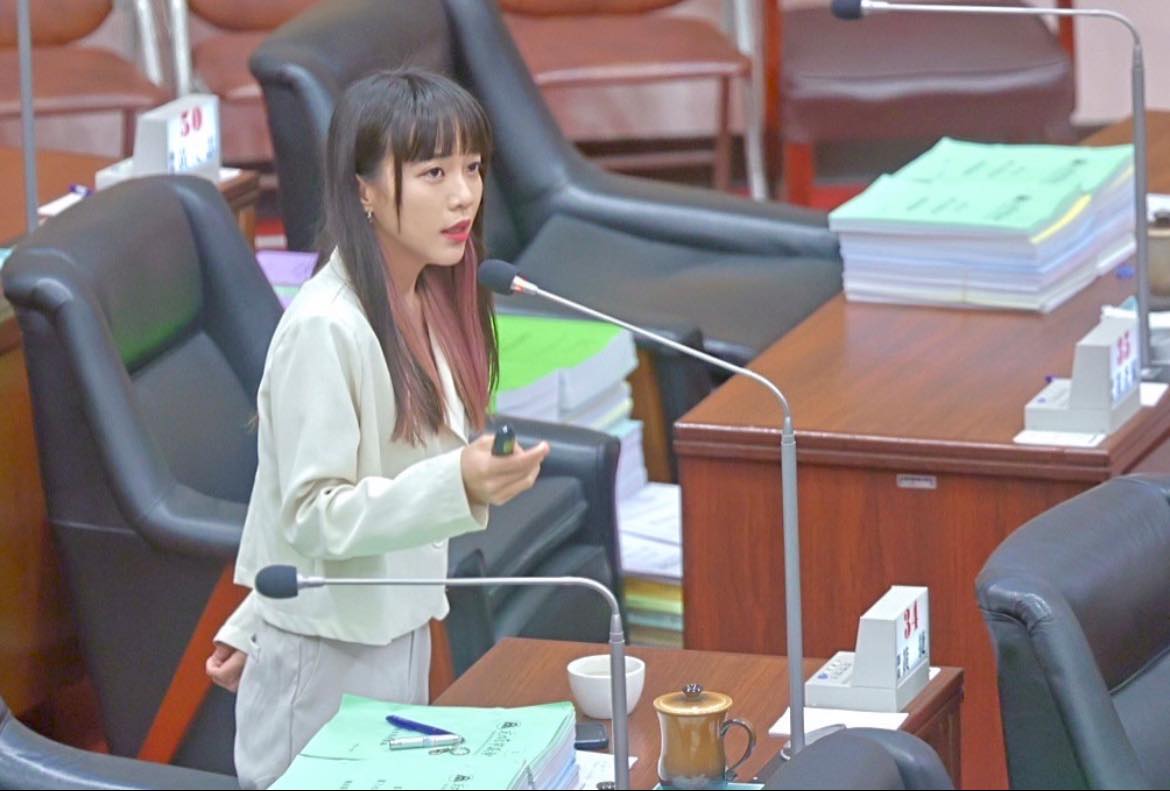 民進黨高雄議員黃捷，上周受到徵召，前往高雄第六選區參選立委。 圖：取自黃捷臉書粉專（資料照）。