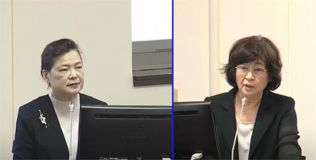 經濟部長王美花今（26）天接受民進黨立委蘇治芬質詢時，證實台積電將於中科設新廠。 圖：擷自國會頻道直播