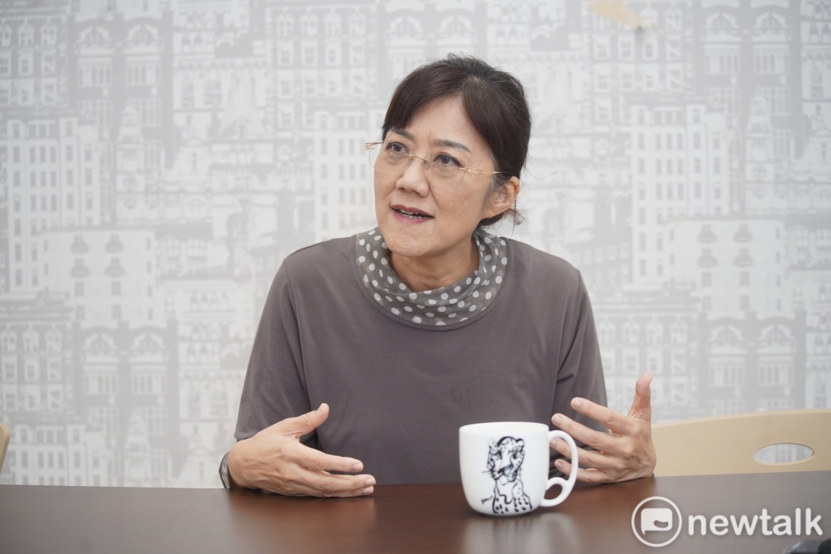 無黨籍新竹市立委參選人柯美蘭接受新頭殼專訪。 圖：林昀真/攝