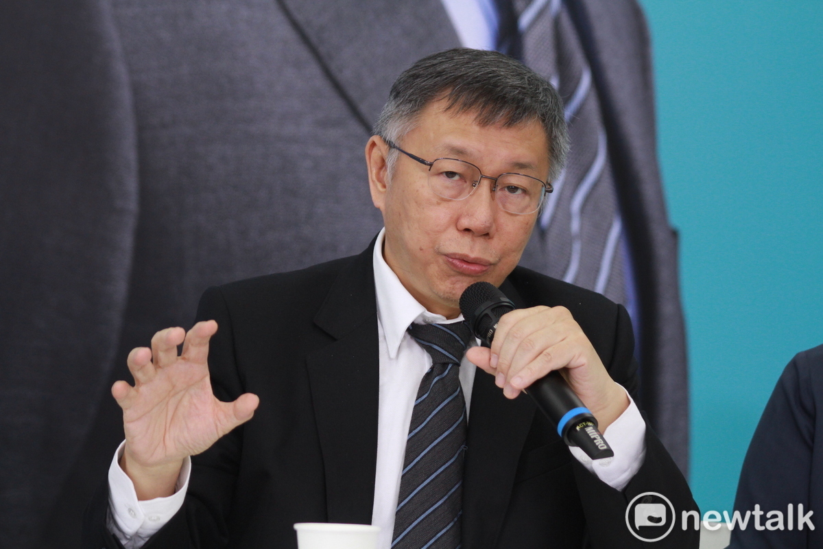 民眾黨總統參選人柯文哲。 圖：周煊惠 / 攝