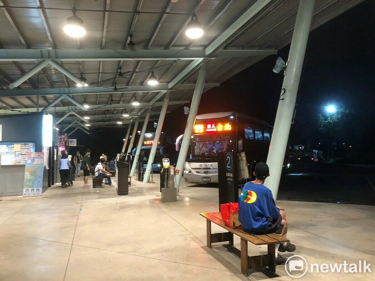 舊宜蘭臨時轉運站站內空間相對小很多。（圖為宜蘭臨時轉運站） 圖：林冠妤／攝（資料照）