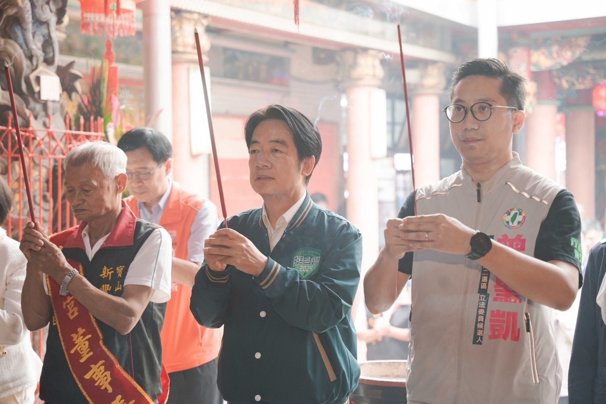 民進黨總統參選人賴清德。 圖：賴清德競選團隊 / 提供