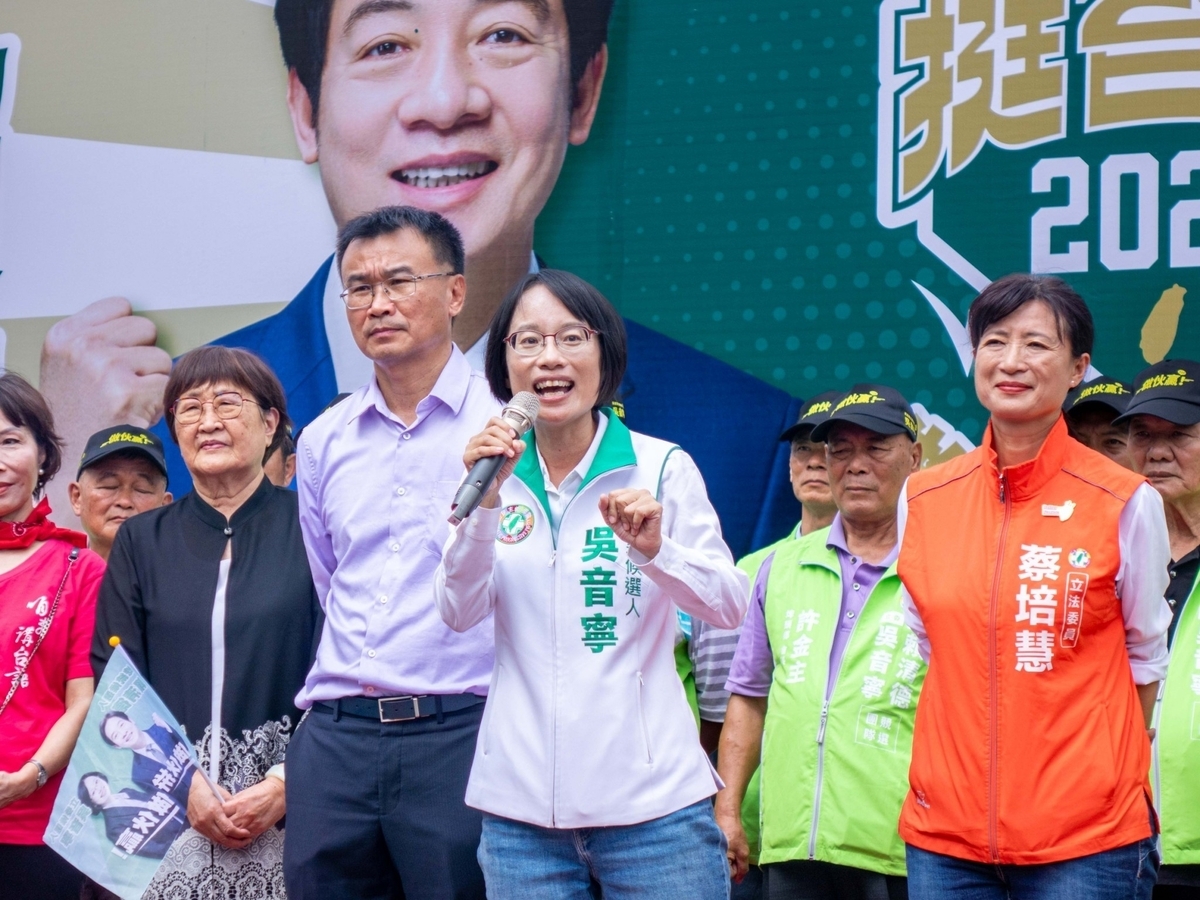 陳吉仲允諾出任吳音寧競總主委。 吳音寧競總/提供