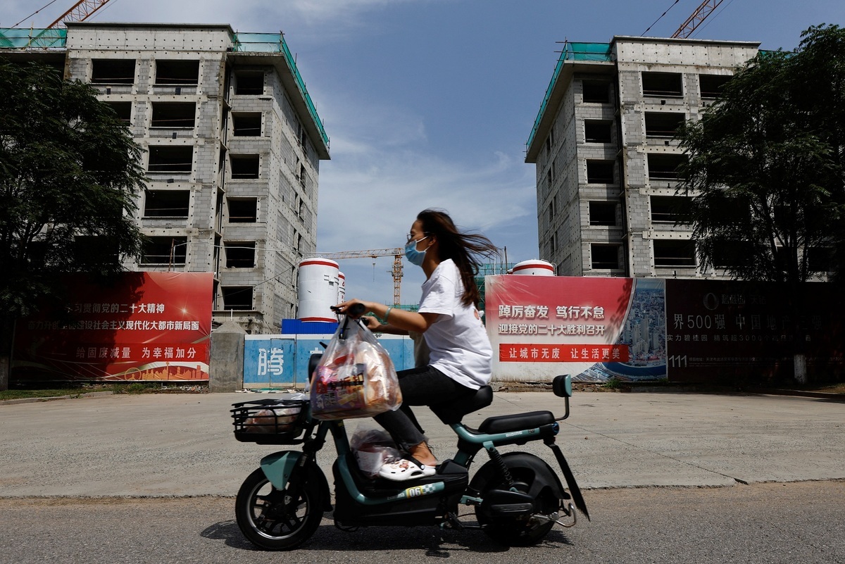 IMF 指出，受到房地產行業持續疲軟和外部需求不振的影響，今年的 GDP 成長率預計將降至 4.6%。 圖：達志影像／路透社