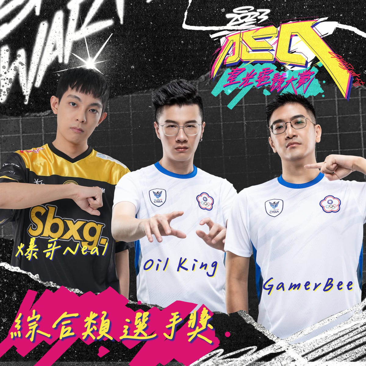 綜合類選手獎 圖：CTESA/提供