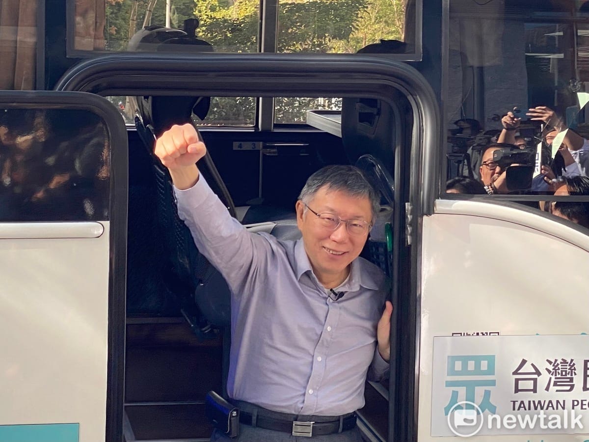 民眾黨總統參選人柯文哲。 圖：周煊惠 / 攝