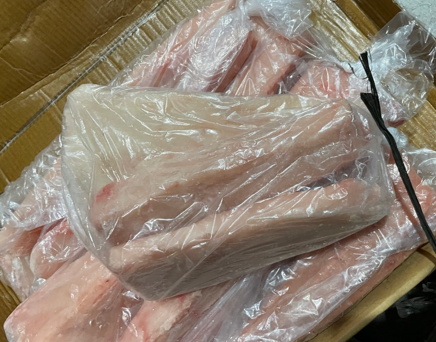印尼鯊魚片也首度檢出甲基汞超標，共1030公斤的產品已全數退運或銷毀。 圖：食藥署／提供