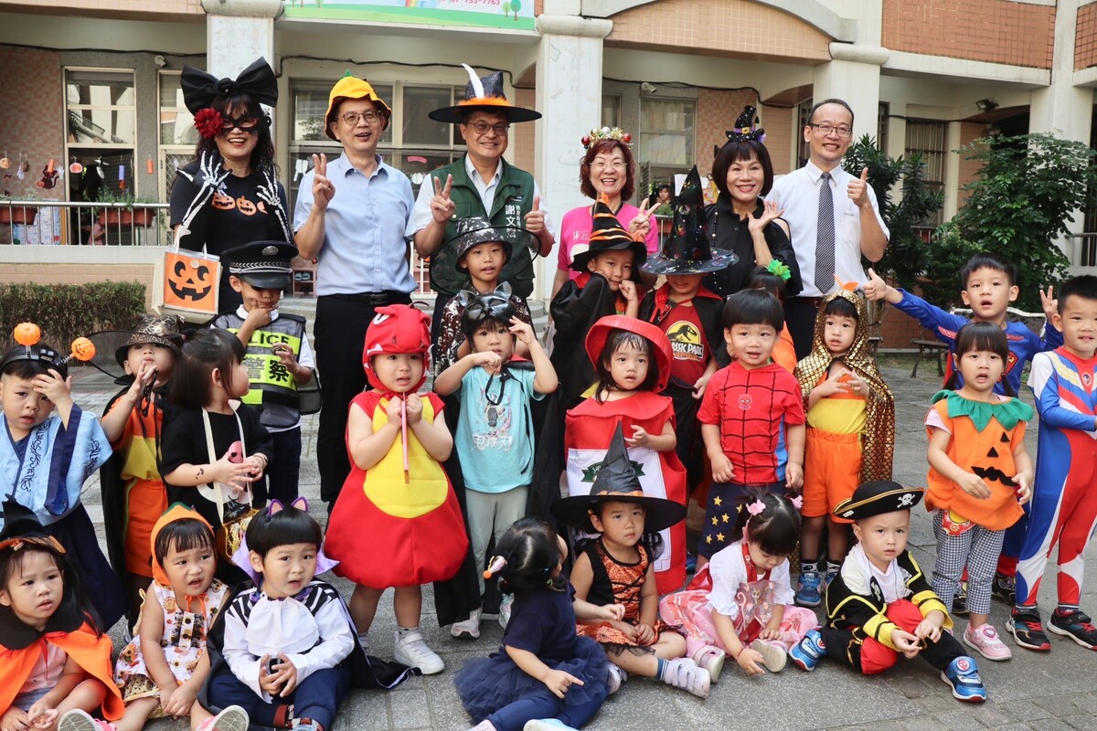 「中崙寶貝奇幻大冒險」活動。 圖：高雄市教育局/提供