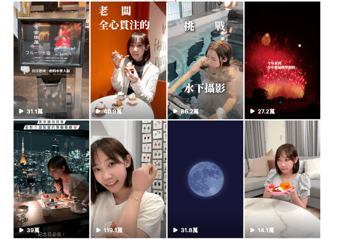 安啾下半年似乎轉戰市場，將重心放在IG的短影音「Reels」。 圖：翻攝自IG＠anjouclever