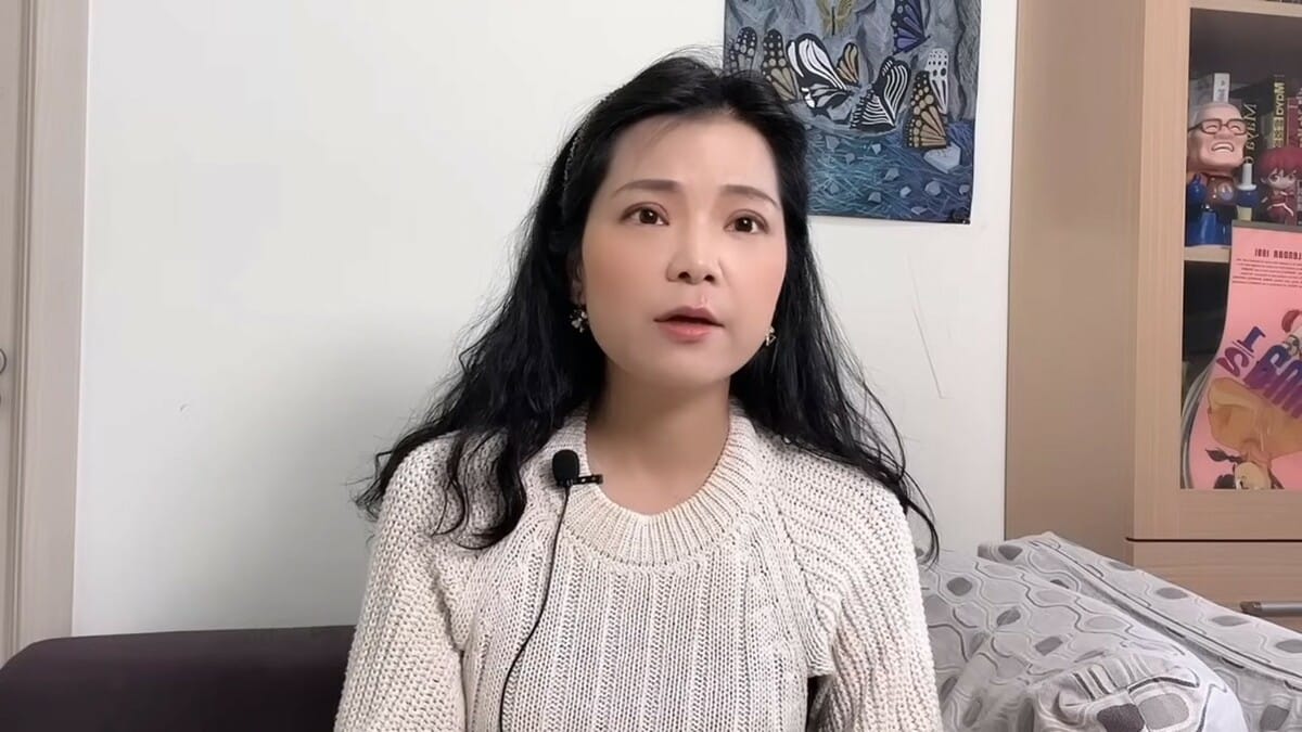 中國籍配偶的作家上官亂認為，柯文哲此舉是把她們推到風口浪尖，造成對立。 圖：翻攝自上官亂YouTube（資料照）