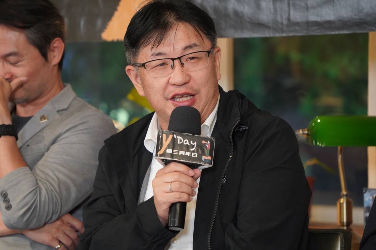東吳大學法律系胡博硯教授。 圖：Y’s Day「週三青年日」提供