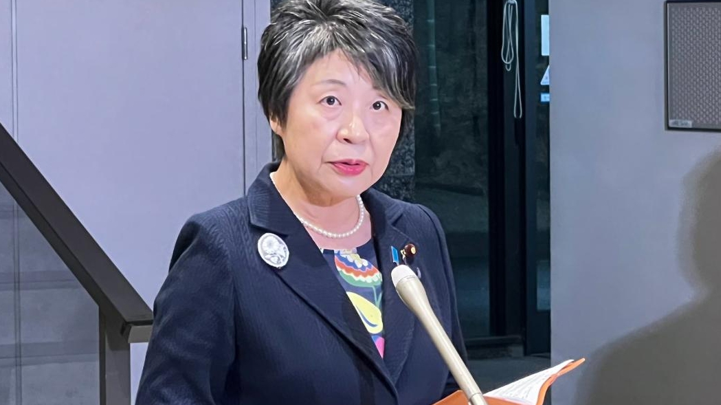 日本外相上川陽子。 圖 : 翻攝自X@Kamikawa_Yoko