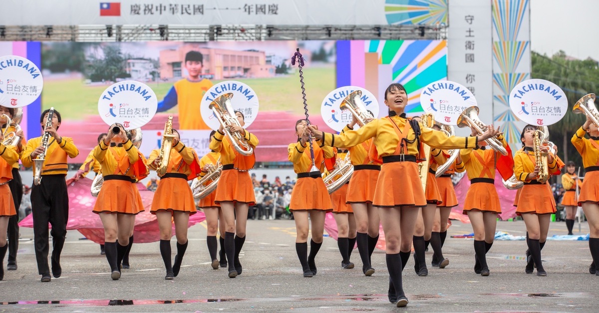 「橘色惡魔」旋風去年席捲台北。 圖：總統府/提供