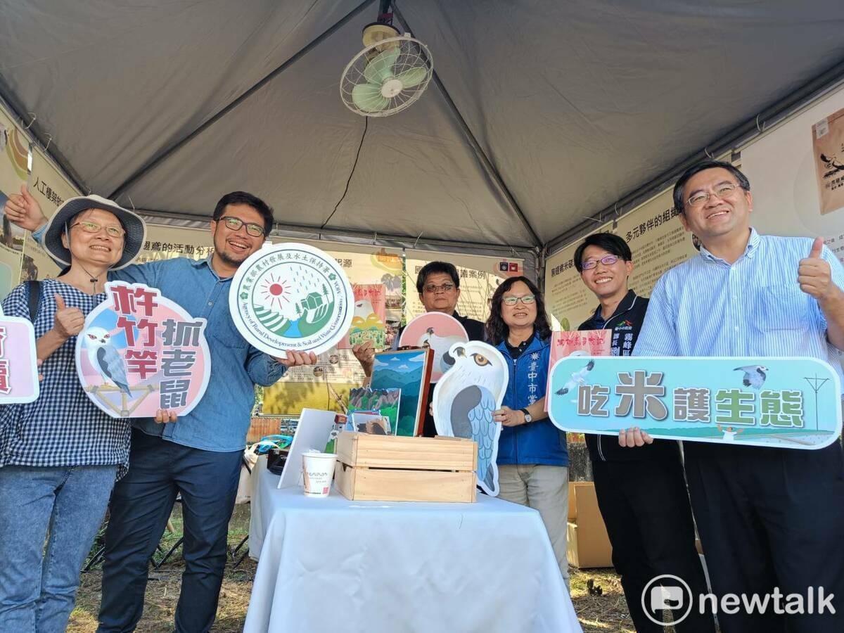 霧峰區農會致力於有機稻米的耕作。 唐復年/攝
