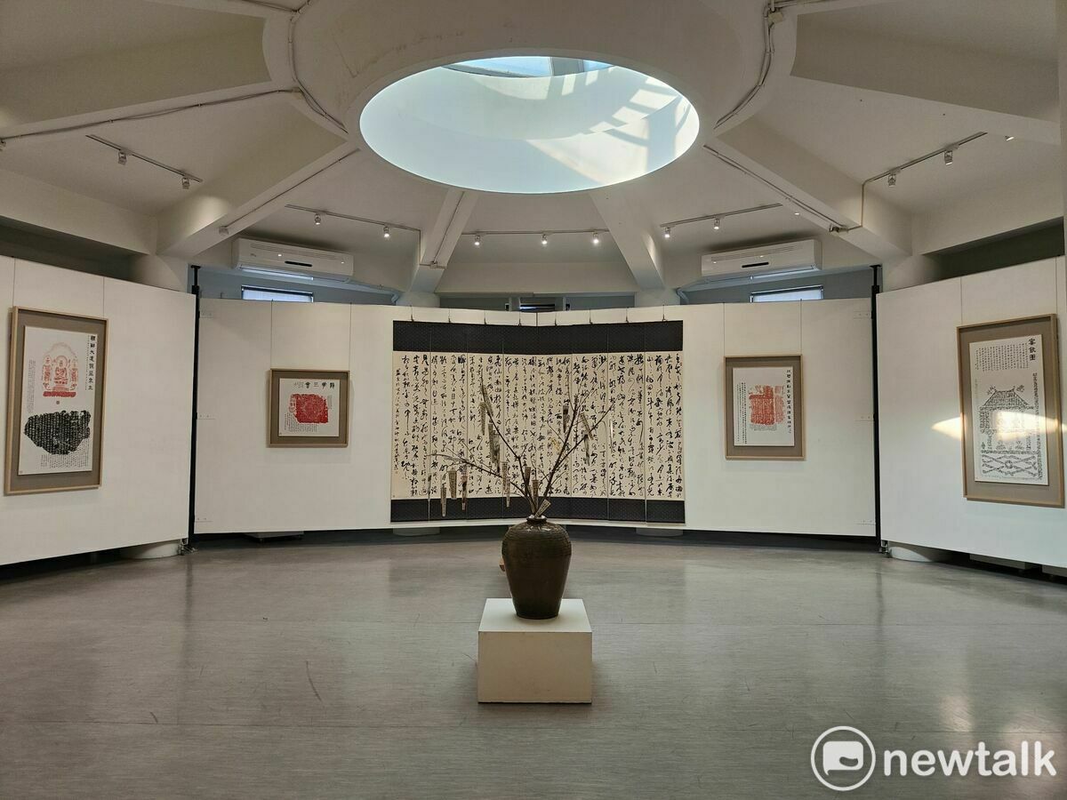 「懷抱觀古今」洪傳驊張振國雙個展，訂於11月9日至11月30日在明宗書法藝術館隆重登場。 圖：黃博郎／攝