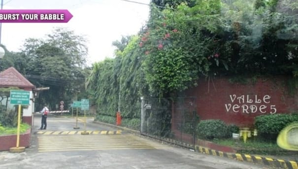 菲律賓在此社區內逮捕6名藏有大批軍火的中國公民。 圖 : 翻攝自第一軍情