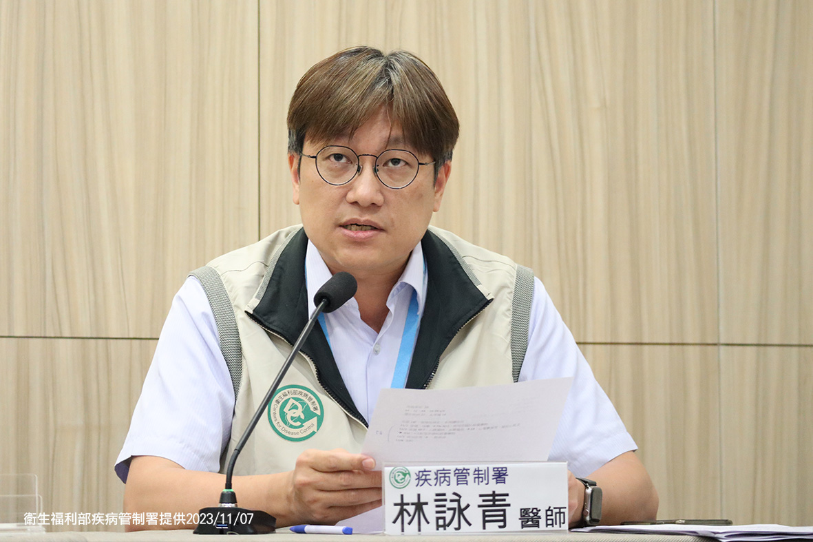 疾管署防疫醫生林詠青 圖：疾管署／提供