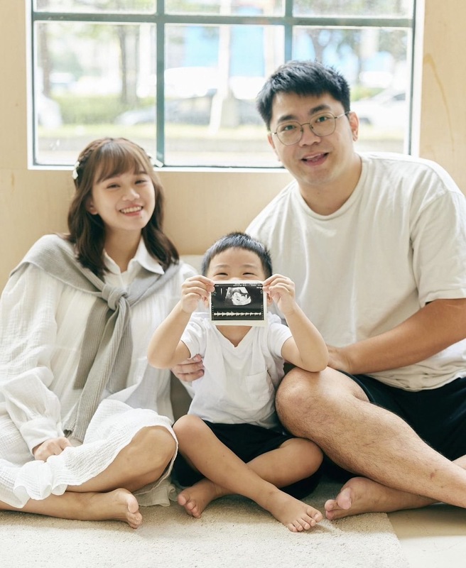 陳彥婷今日突曬出超音波照，驚喜宣布「這次二胎真的來了」。 圖：翻攝自陳彥婷IG