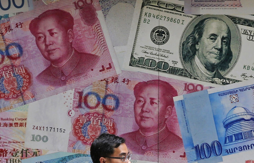 中國 10 月份消費者物價指數（CPI）及生產者物價指數（PPI）均呈現下降趨勢，讓外界對中國經濟全面復甦的可能性產生質疑 圖：達志影像／美聯社