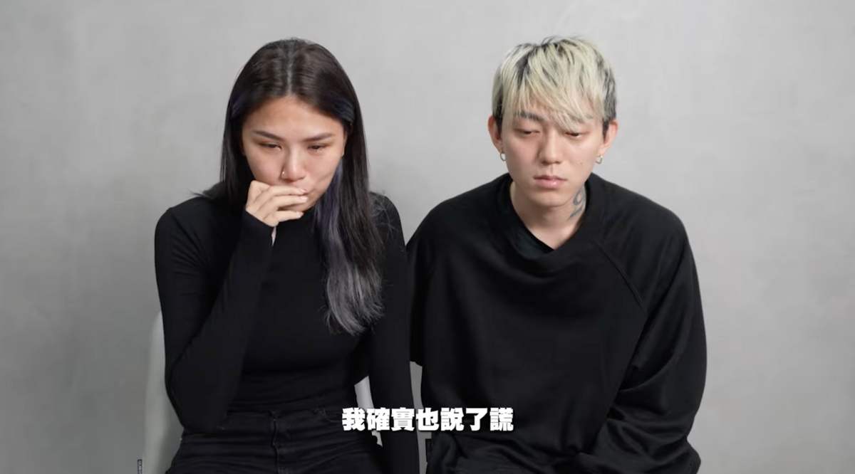 蕾菈也承認自己第一時間說謊，並道歉「我錯了」。 圖：翻攝自YT／我是蕾菈I'm Lyla