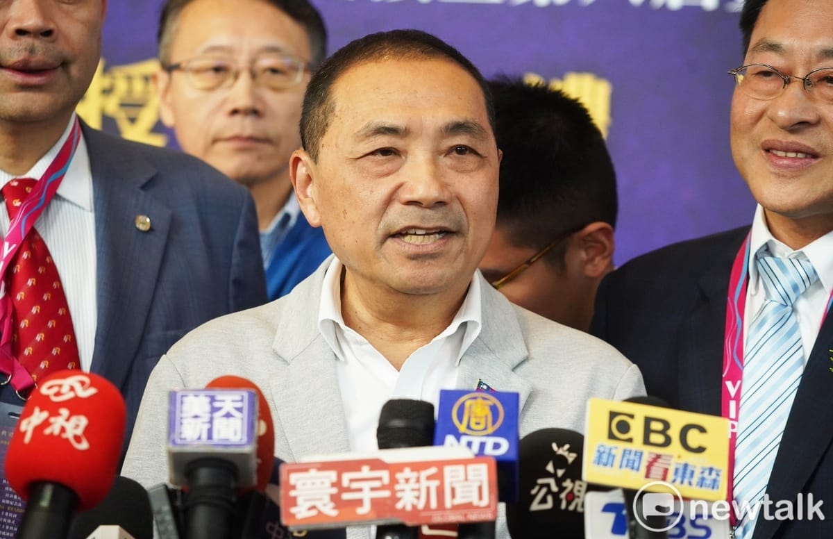 國民黨總統參選人侯友宜。 圖：林昀真 / 攝（資料照）