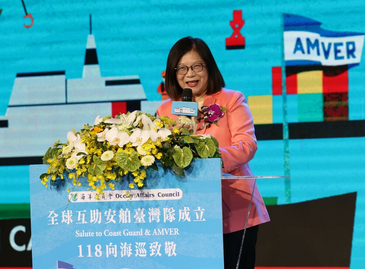 管碧玲持續深化台美海洋事務合作。 圖：海委會/提供