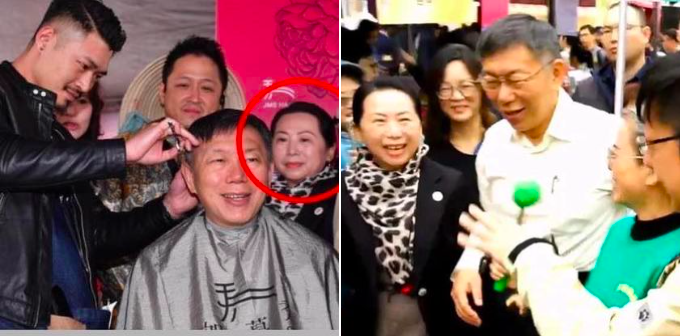 民進黨立委林楚茵拿出照片戳破柯文哲不識徐春鶯的謊言。 圖：翻攝自林楚茵臉書