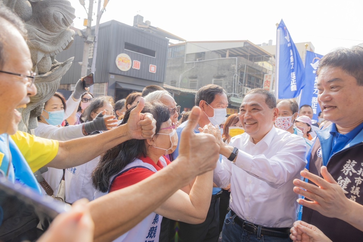 國民黨總統參選人侯友宜。 圖：侯友宜競選辧公室提供