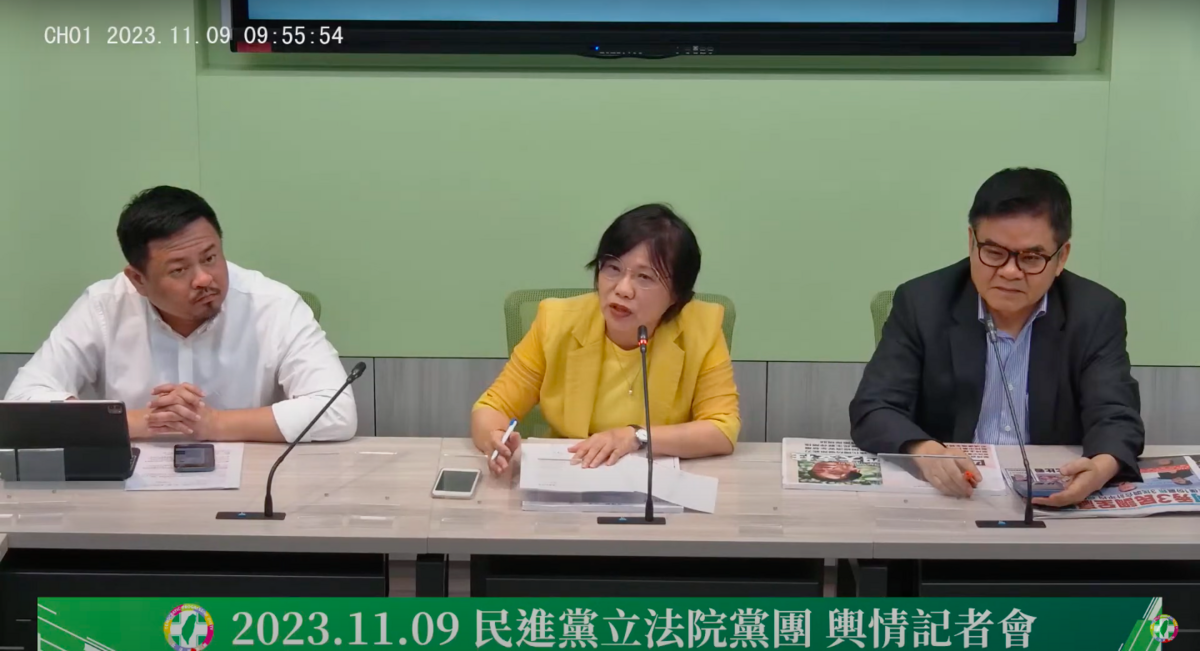 民進黨立院黨團今(9)被問及藍白合議題，認為合作還吵來吵去何必這麼委屈。 圖：翻攝自民進黨立院黨團YouTube