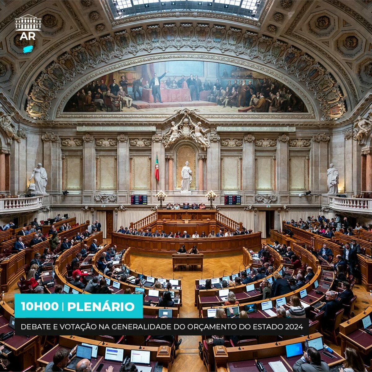 葡萄牙共和國議會（國會） 圖：翻攝自葡萄牙共和國議會推特