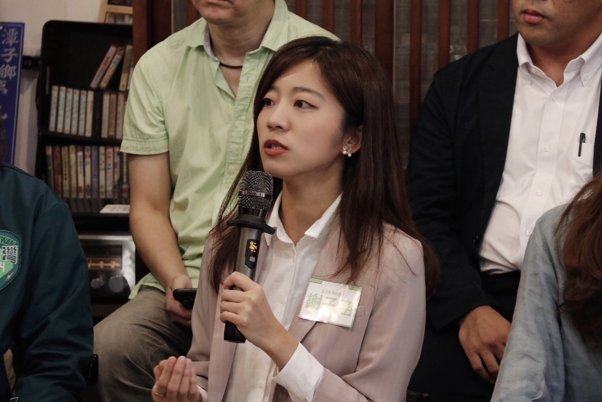 謝子涵呼應總統參選人賴清德「國家希望工程」國政願景，提出「在地版希望工程」三大願景規畫。 謝子涵/提供