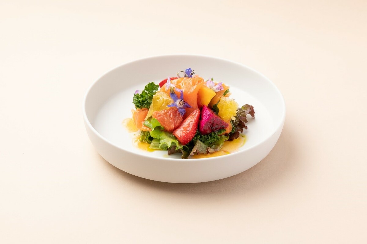 水果在BISTRO SABLIER的料理中扮演重要角色。 圖：ⒸBISTROSABLIER／提供