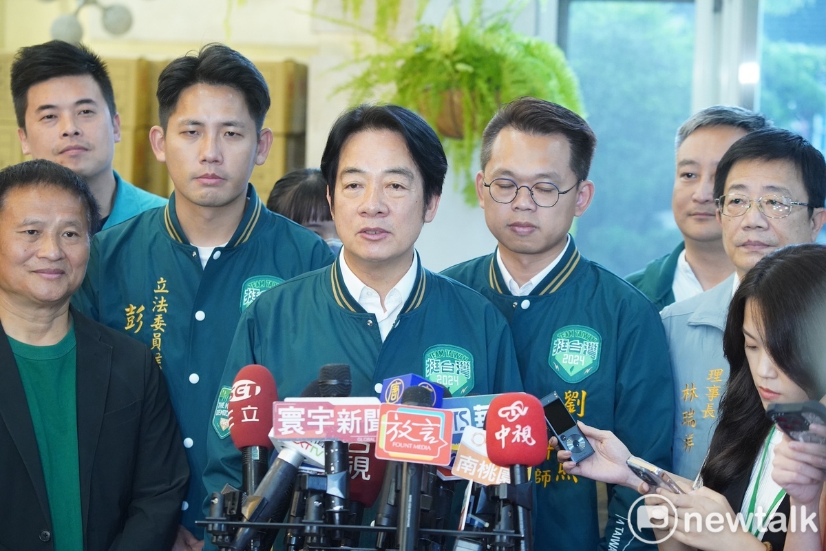 對於黨組織部主任林正鴻喝花酒一事，賴清德表示，民進黨一定要採取有別於其他政黨更高的標準，也盼林能深切反省。 圖：林昀真/攝