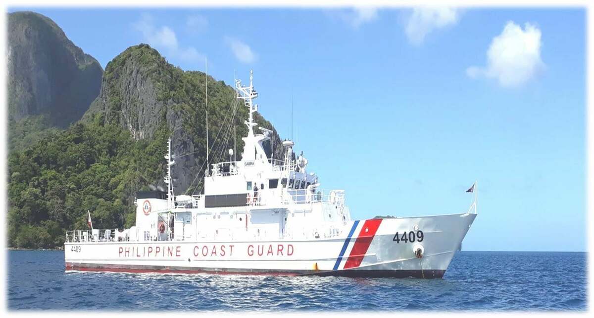 菲律賓Parola級多功能巡邏船「BRP Cabra(4409)」。 圖：翻攝自 Elizabeth Vstx X（前推特）帳號
