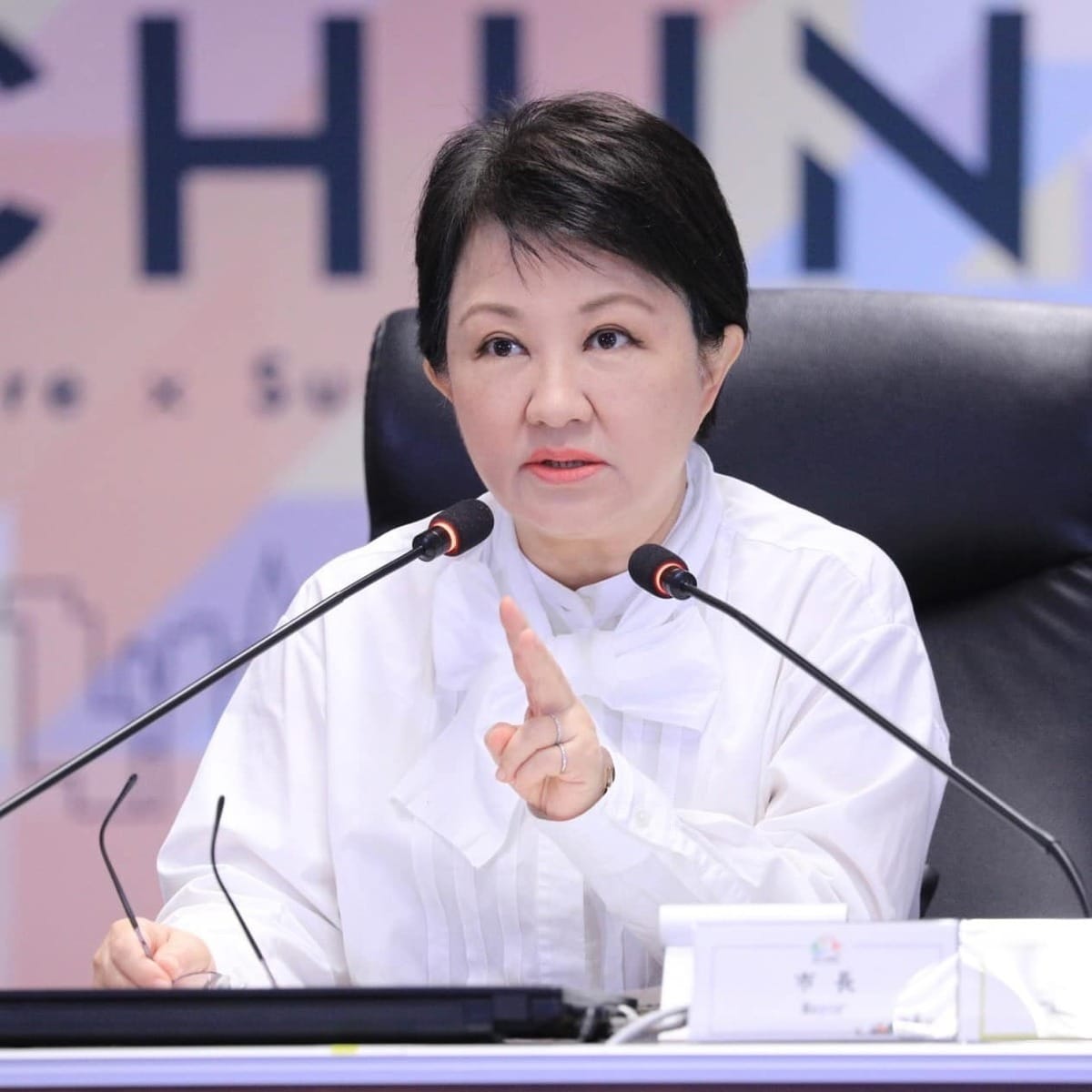 台中市長盧秀燕。 圖：取自盧秀燕臉書（資料照）