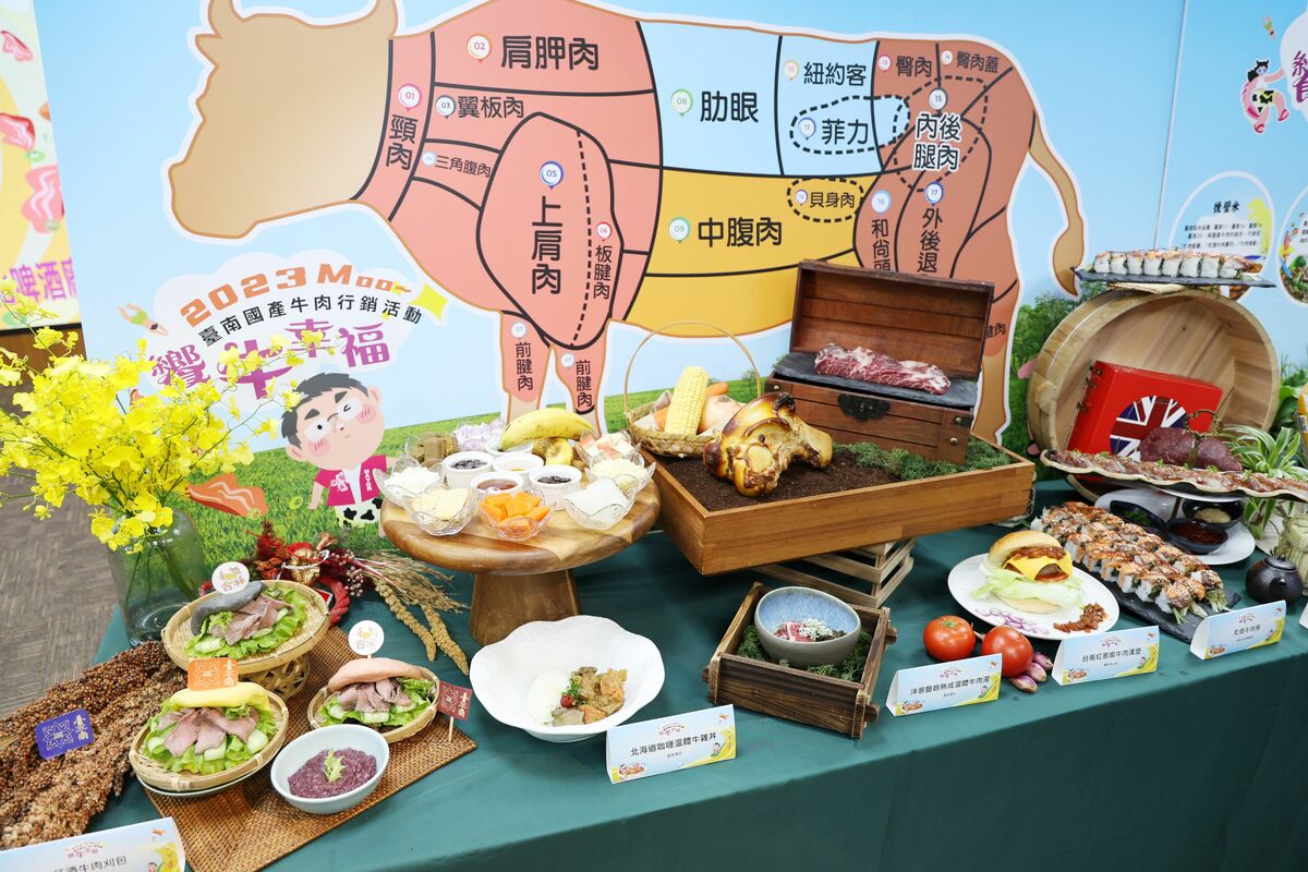 台南市政府11/26將在善化啤酒廠舉辦「饗牛幸福-2023國產牛肉行銷活動」，11/13至11/30也推出「到店消費享優惠」。 圖：台南市政府/提供
