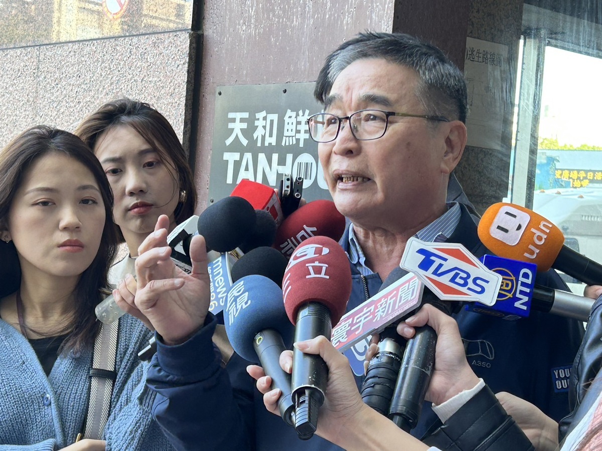 陳茂松對民進黨不分區名單表示不滿。 圖 : 黃宣尹/攝