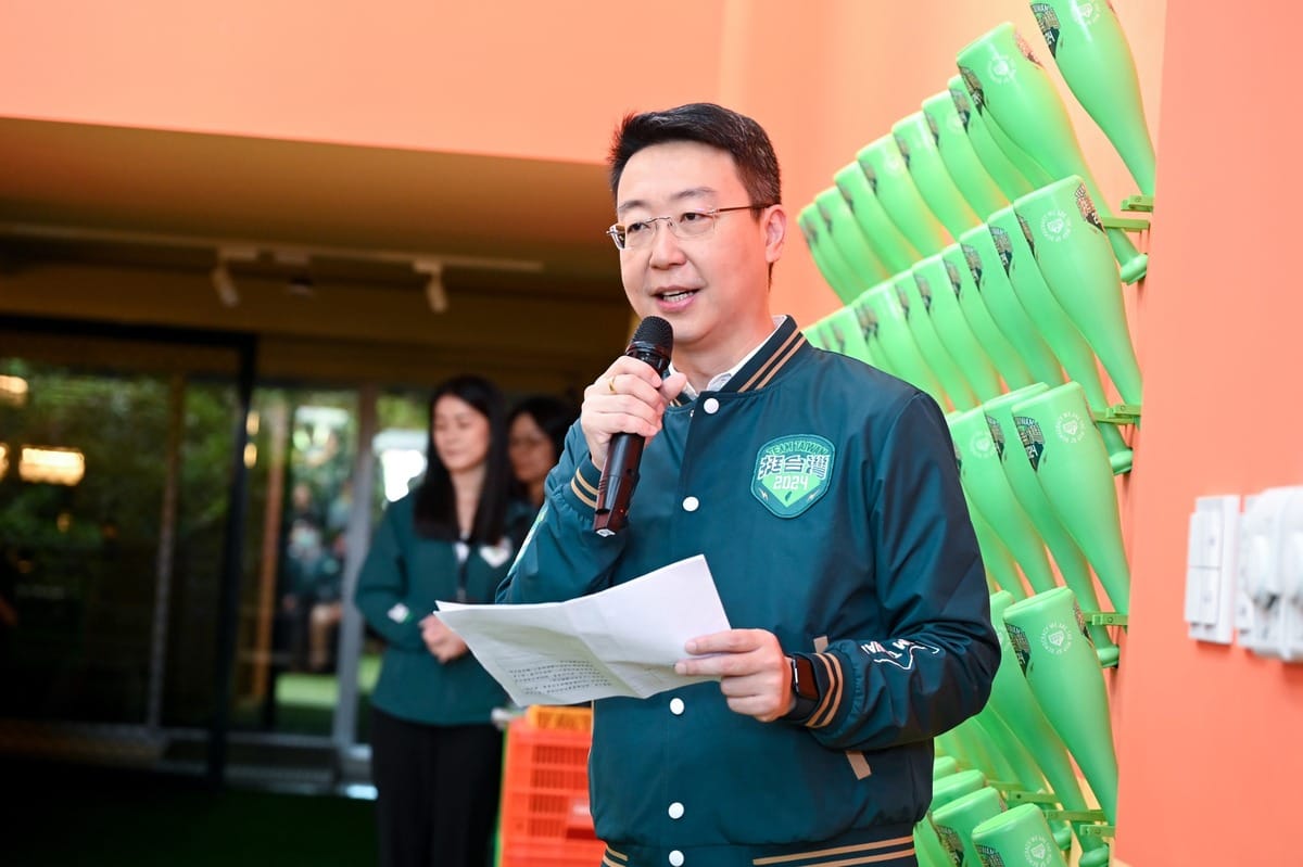 賴清德發言人陳世凱。 圖 : 翻攝自陳世凱臉書