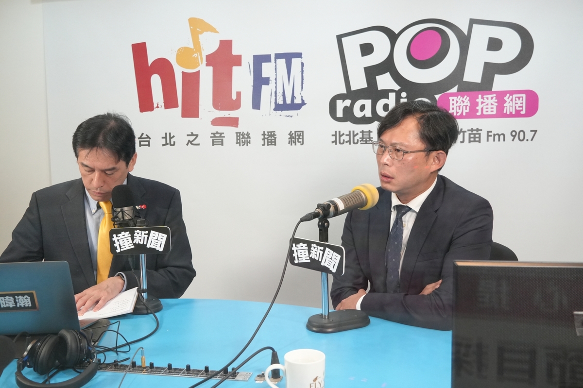 甫加入民眾黨的前立委黃國昌。 圖：《POP撞新聞》製作單位 / 提供