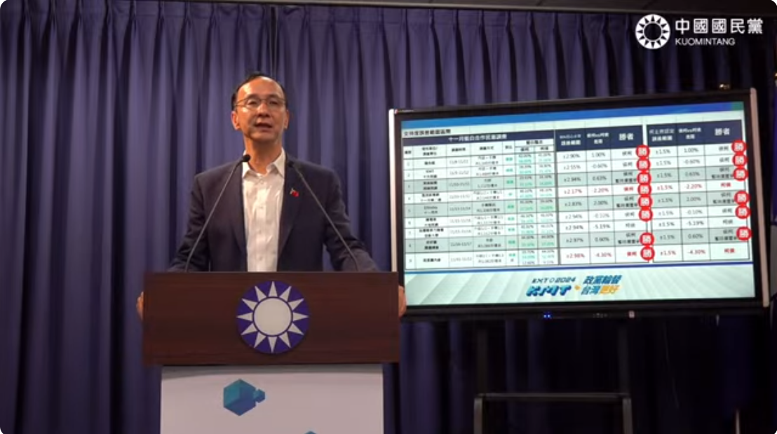 國民黨回應藍白合傳出「難產」問題。 圖：翻攝中國國民黨YouTube