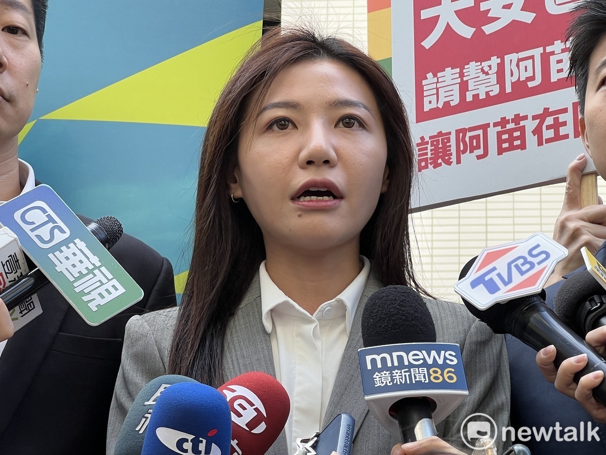 民進黨立委參選人吳沛憶。 圖：周煊惠 / 攝