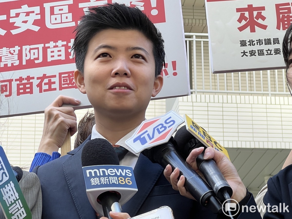 社民黨台北市大安區立委候選人苗博雅。（資料照片） 圖：周煊惠 / 攝
